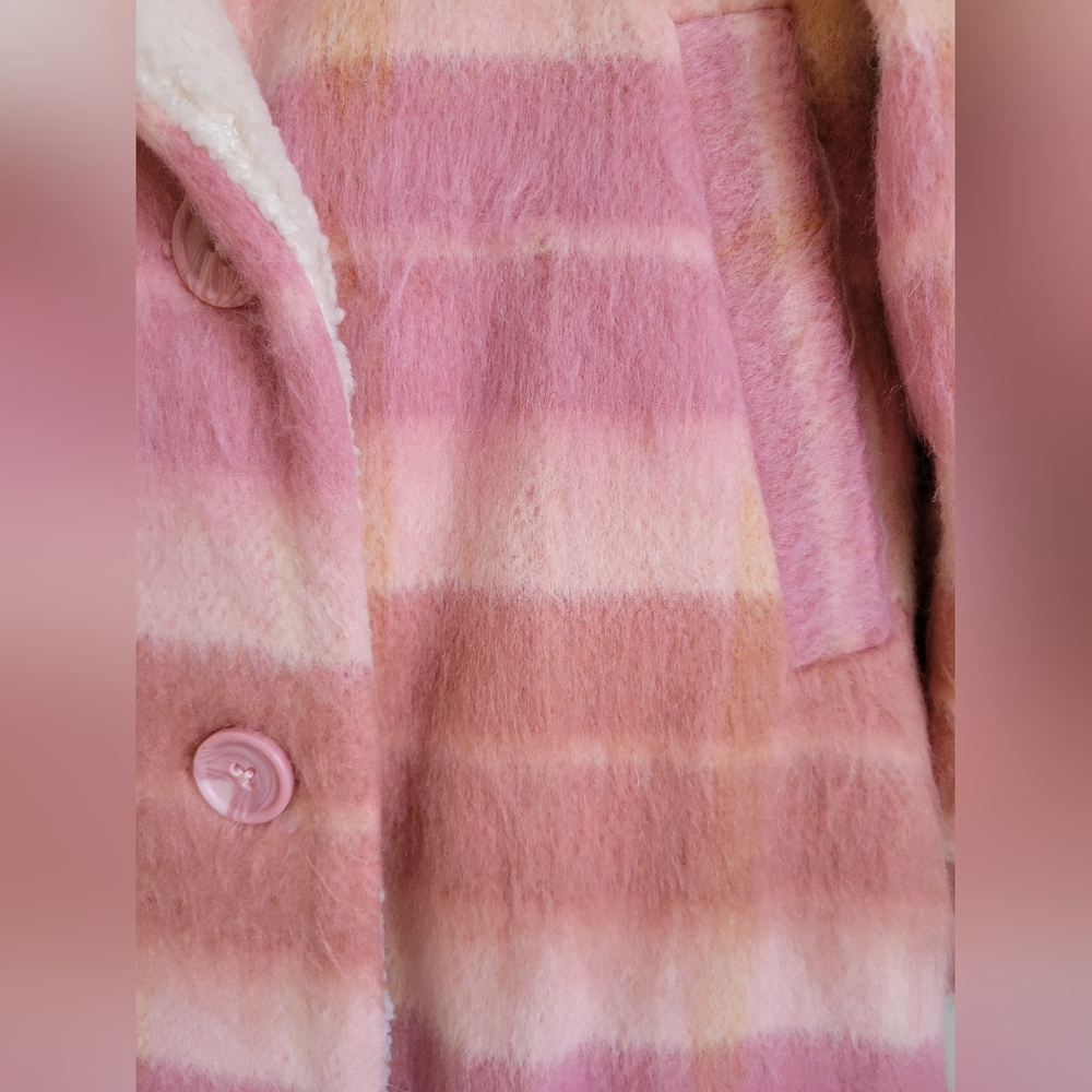 L Space plaid fuzzy jacket size xs - Picture 3 of 10